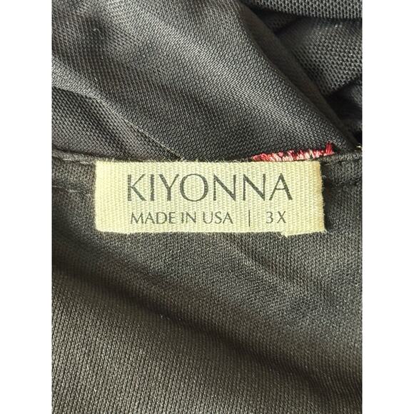 Kiyonna Plus size Eternal Embroidered bodice evening gown dress size 3X - Picture 5 of 8